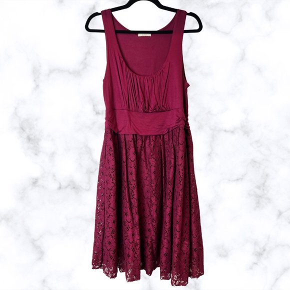 Maitai by Modcloth Knit and Lace Tank Dress 2X - Picture 1 of 3